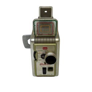 VTG 1960s Kodak Brownie 8mm Movie Camera II 13mm f/2.3 Lens 6"x3.5" Collectible